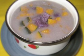 紫薯南瓜小米粥的做法大全_紫薯南瓜小米粥的家常做法怎么做好吃