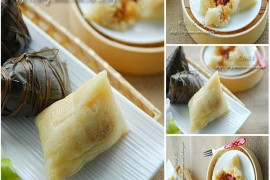 火腿咸肉粽的做法[宅与路上]