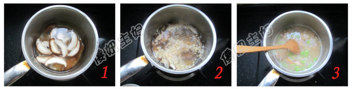 （早餐系生活21）双菇燕麦粥的做法/秋葵炒虾仁的做法/烤高梁馍片的做法[傻妞主妇]