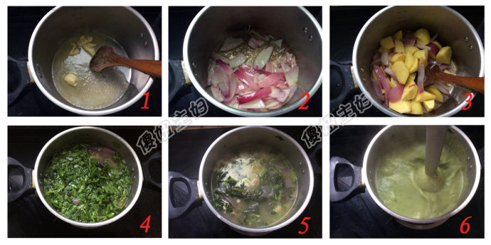 （早餐系生活43端午早餐）法式蔬菜汤的做法/粽子的做法/腌鹅蛋的做法[傻妞主妇]