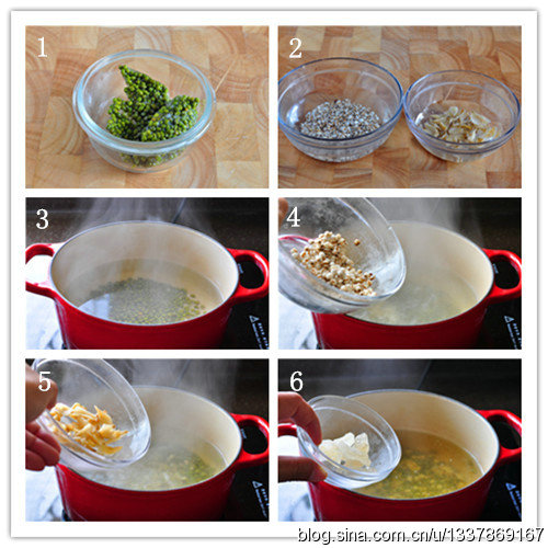 百合薏米绿豆汤的做法/百合薏米绿豆汤水怎么做好吃[芹意qin]