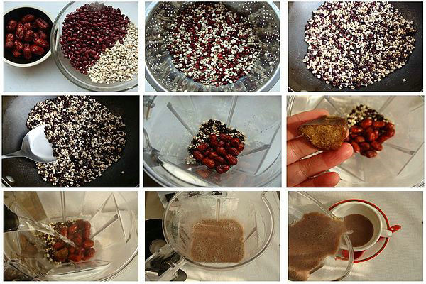 红豆薏米糊的做法