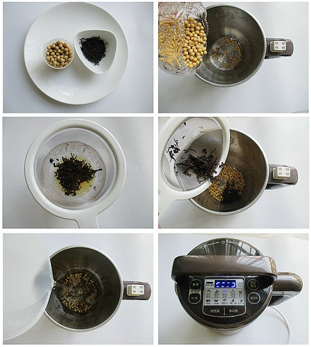 红茶豆浆的做法